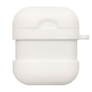 Apple cases Case voor Airpod 1 / Airpod 2 – siliconen hoesje – Wit