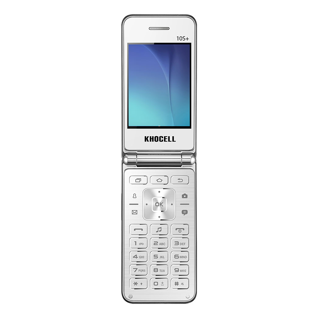 Khocell Telefoons Khocell – K9S+ – Mobiele telefoon – Met prepaid – Zilver